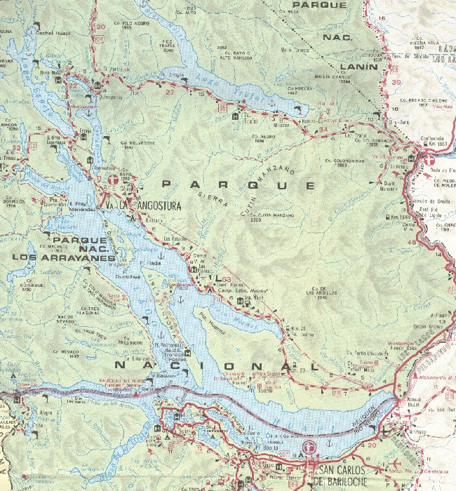 bariloche map
